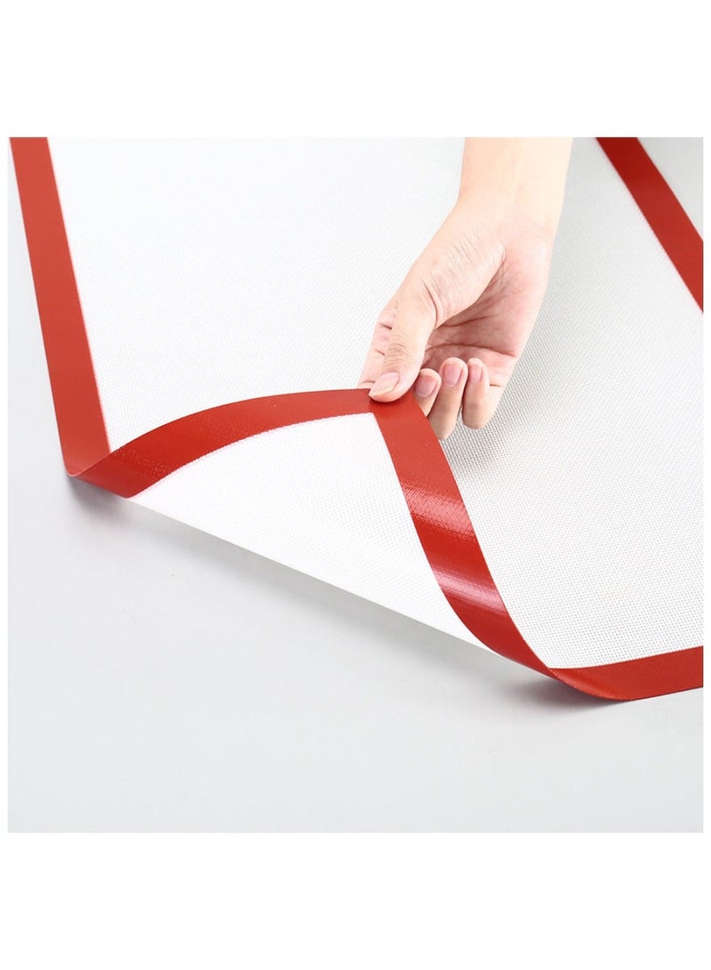 مفرش سيليكون حراري مقاوم للحرارة ومانع للالتصاق لتحضير المعجنات في الفرن – 40×60 سم - Image 3